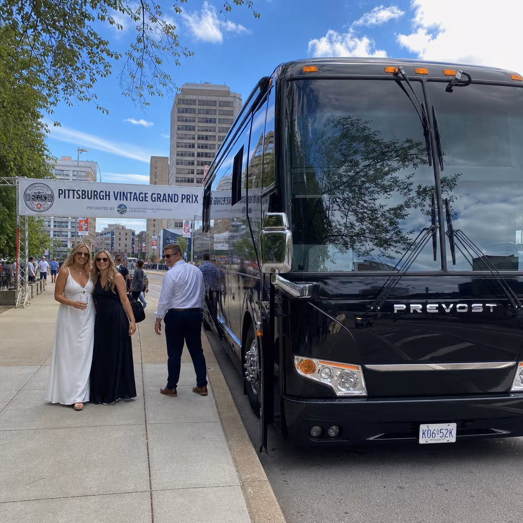 Rent a Bus to Pittsburgh Vintage Grand Prix