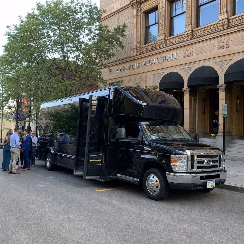 Rent a Bus to Carnegie Music Hall of Oakland
