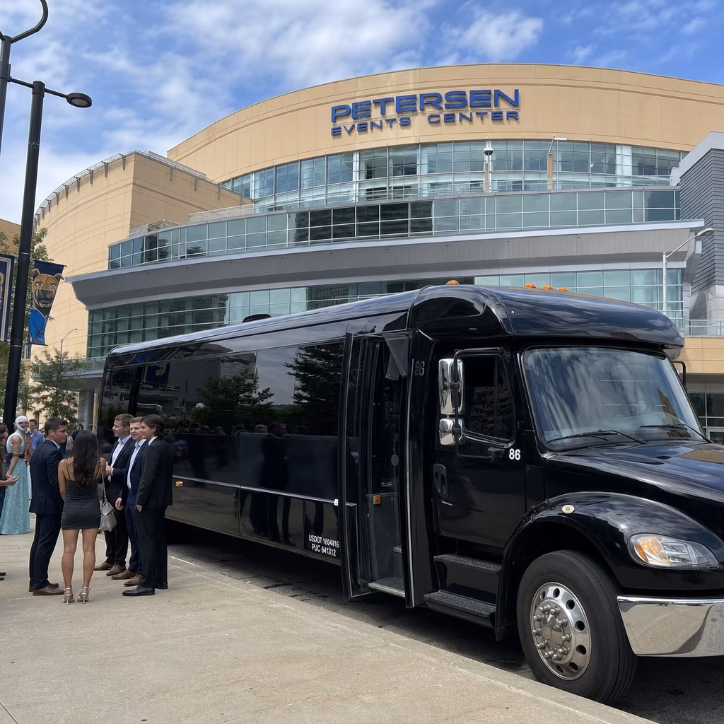 Rent a Bus to Petersen Events Center