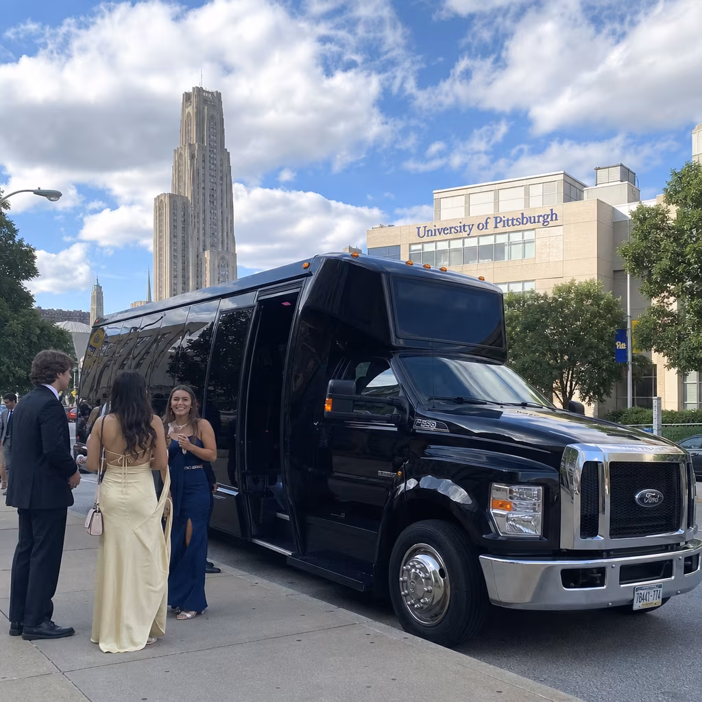 Rent a Bus to University of Pittsburgh, CMU & Duquesne