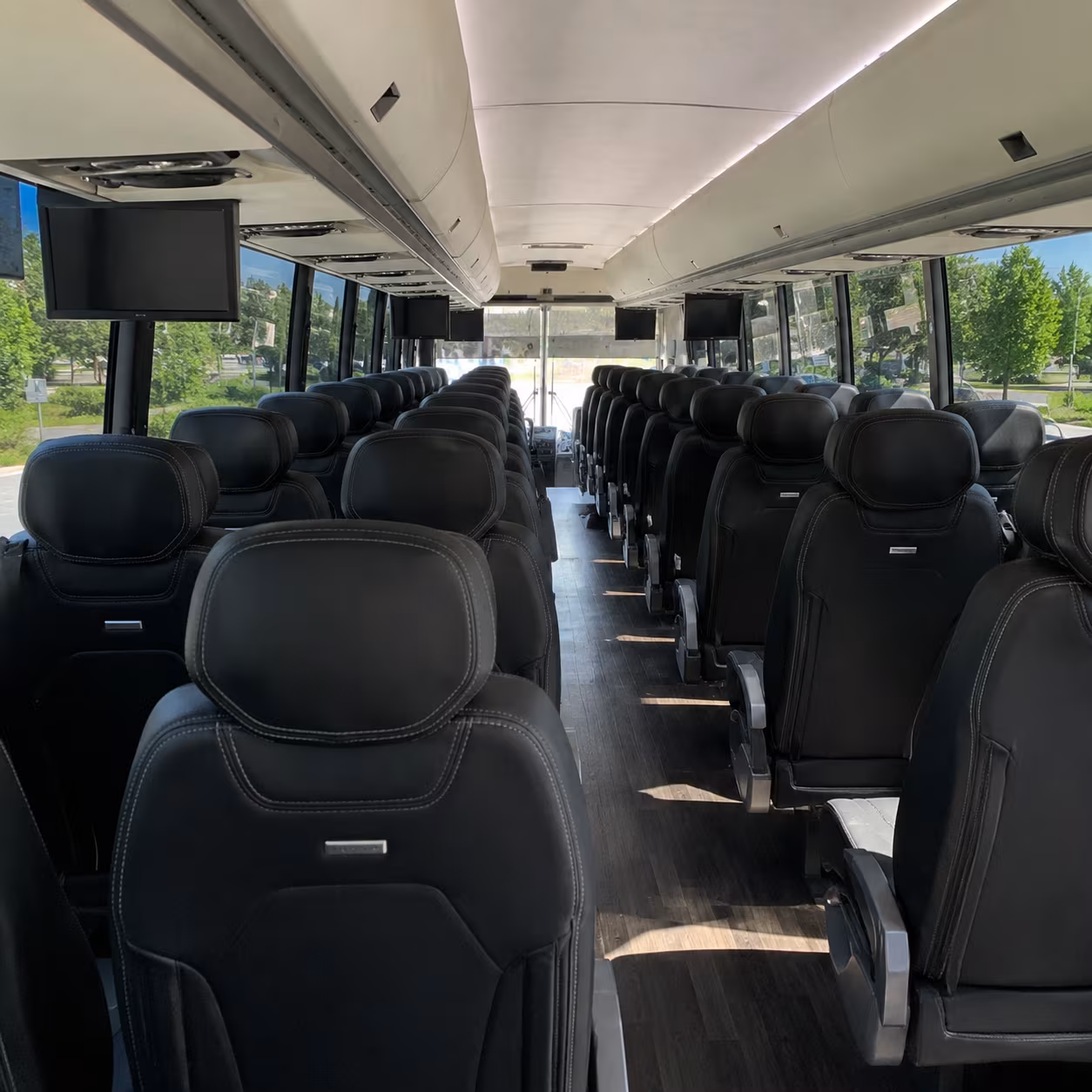 Pittsburgh Airport Shuttle & Transportation onboard seating