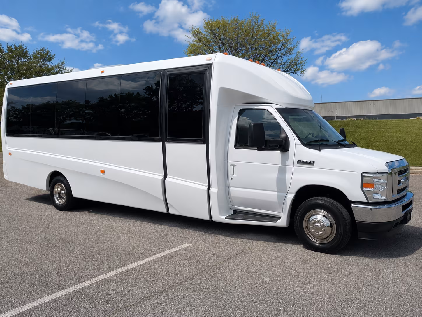 Pittsburgh Airport Shuttle & Transportation party bus interior