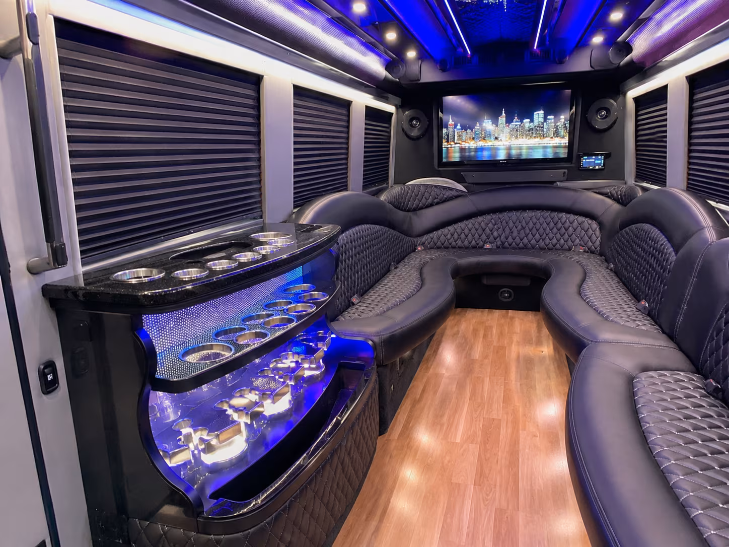 Pittsburgh Bachelor & Bachelorette Transportation party bus exterior