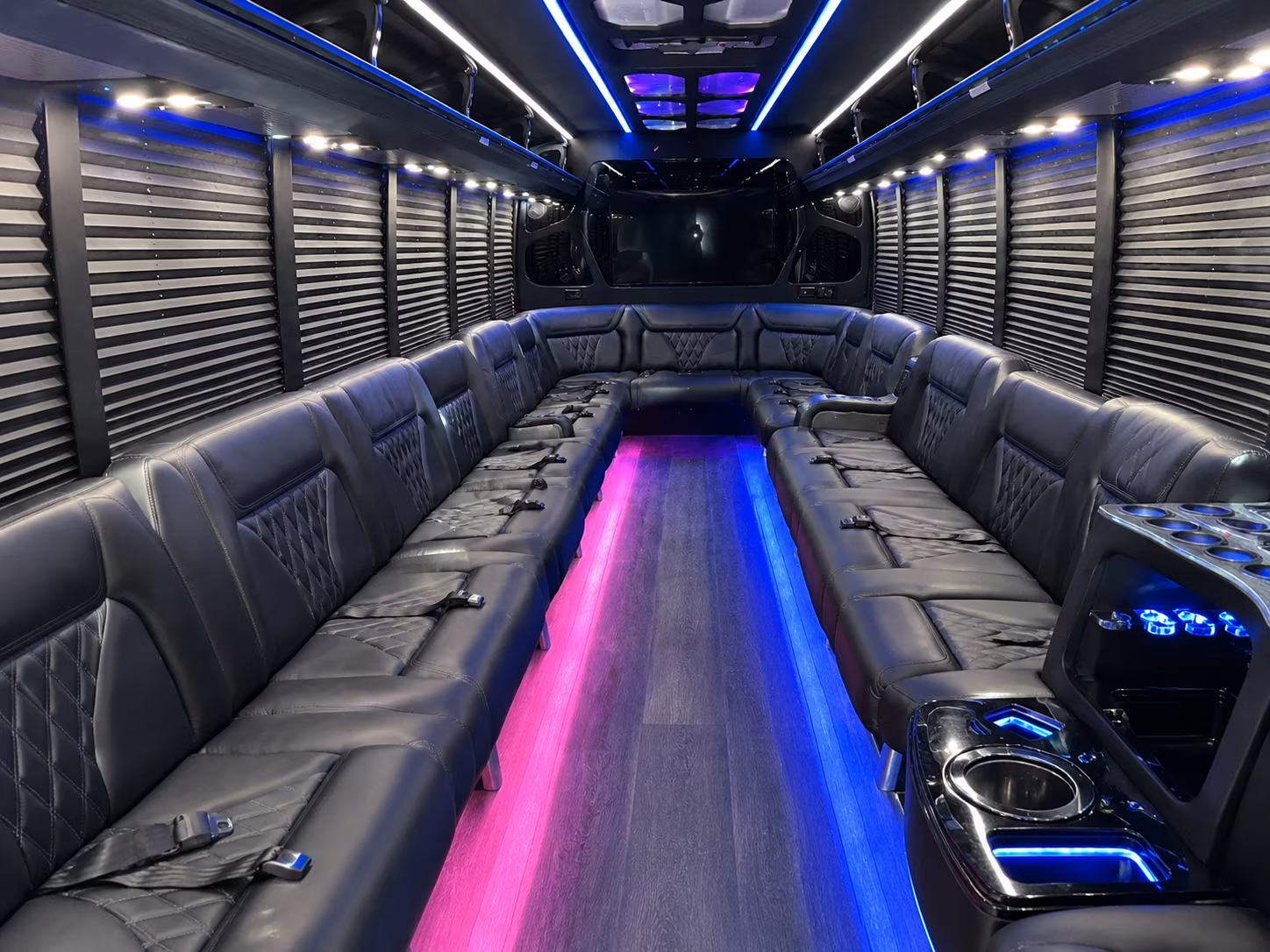 Pittsburgh Bachelor & Bachelorette Transportation party bus exterior