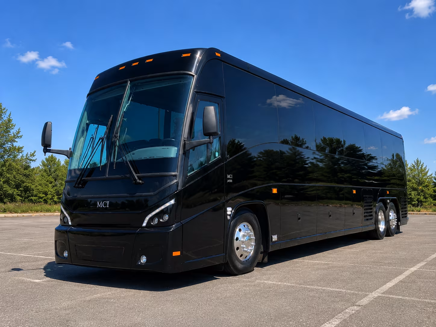 Pittsburgh Corporate Transportation party bus exterior