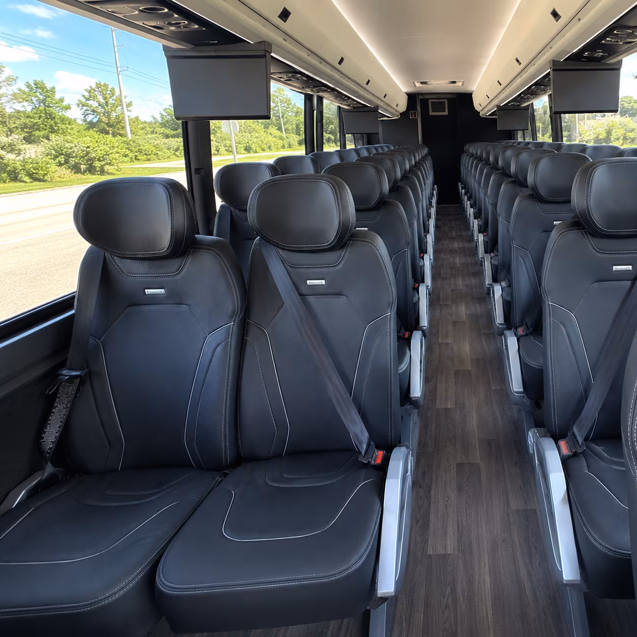 Pittsburgh Corporate Transportation party bus exterior