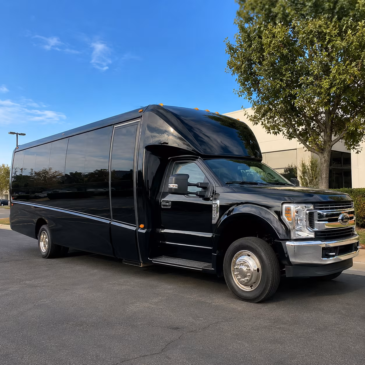 Pittsburgh Corporate Transportation party bus exterior