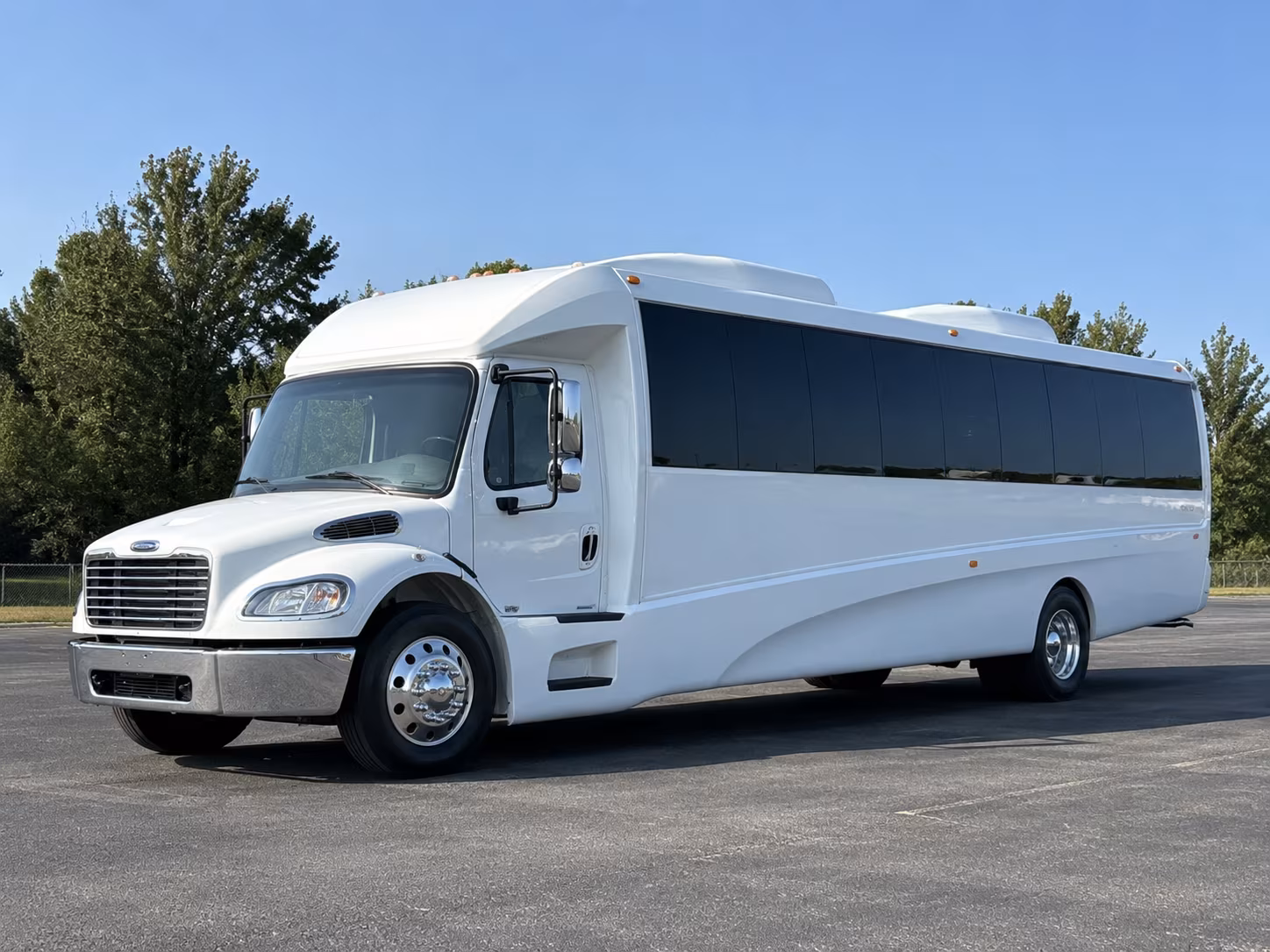 Pittsburgh Prom & Homecoming Transportation party bus exterior