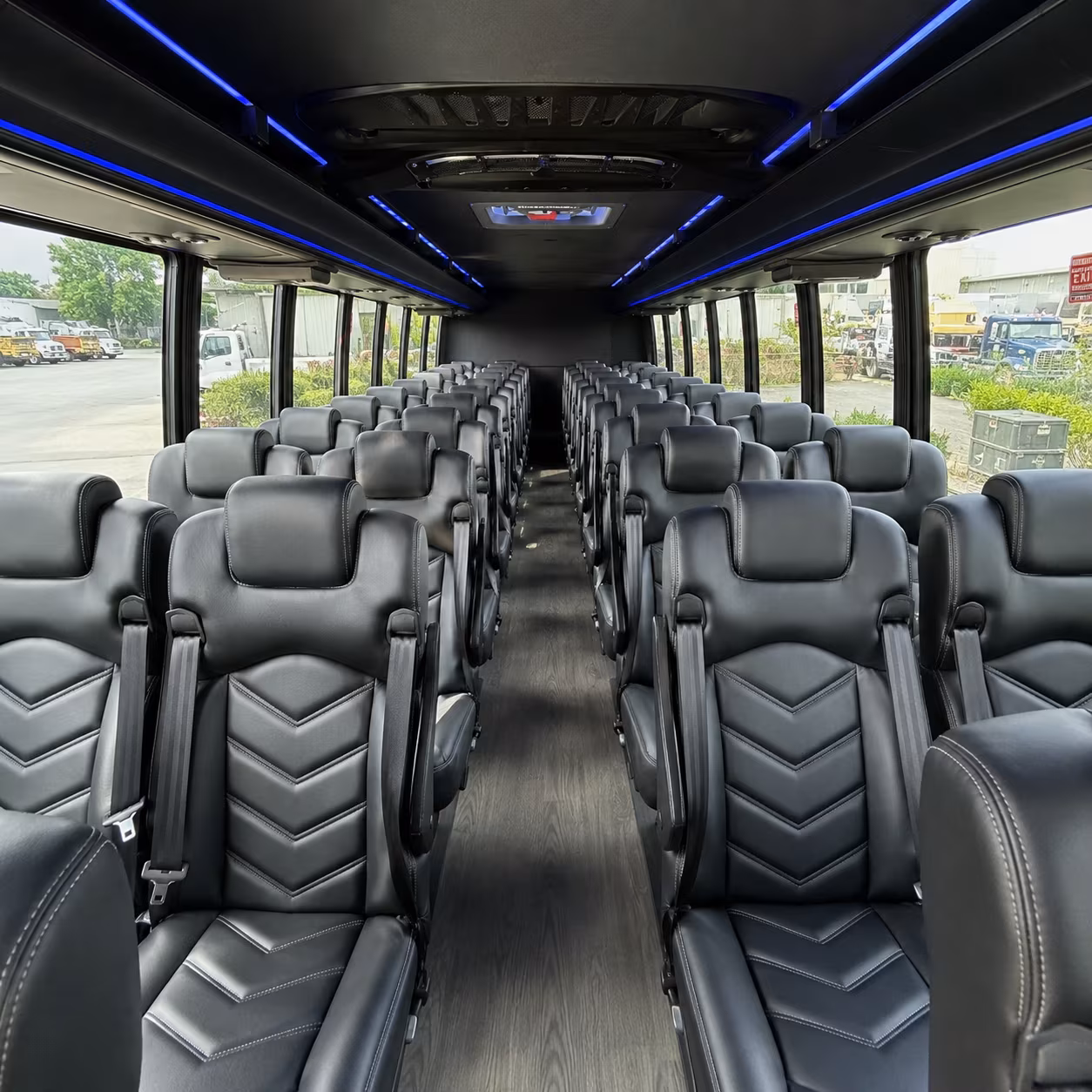 Pittsburgh School Event Transportation party bus exterior