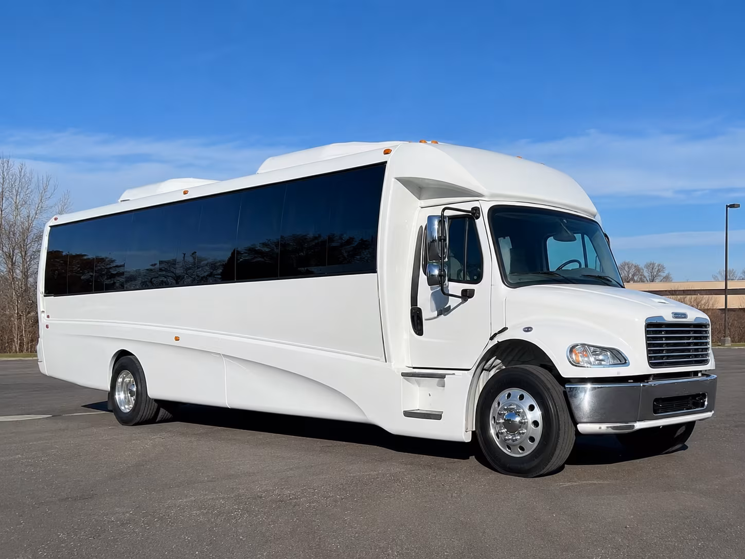 Pittsburgh Sporting Event Transportation party bus exterior