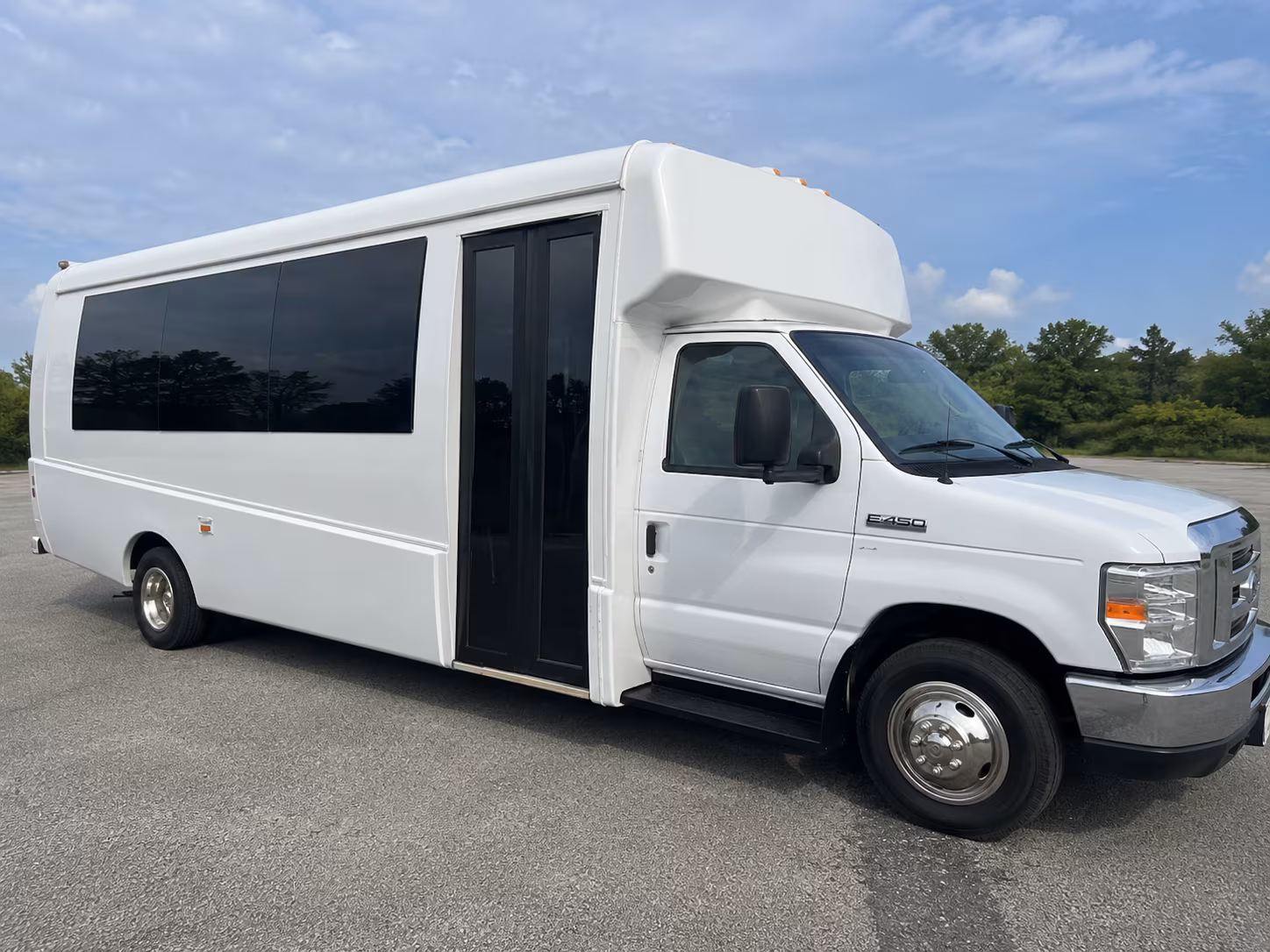 Pittsburgh Wedding Transportation party bus exterior
