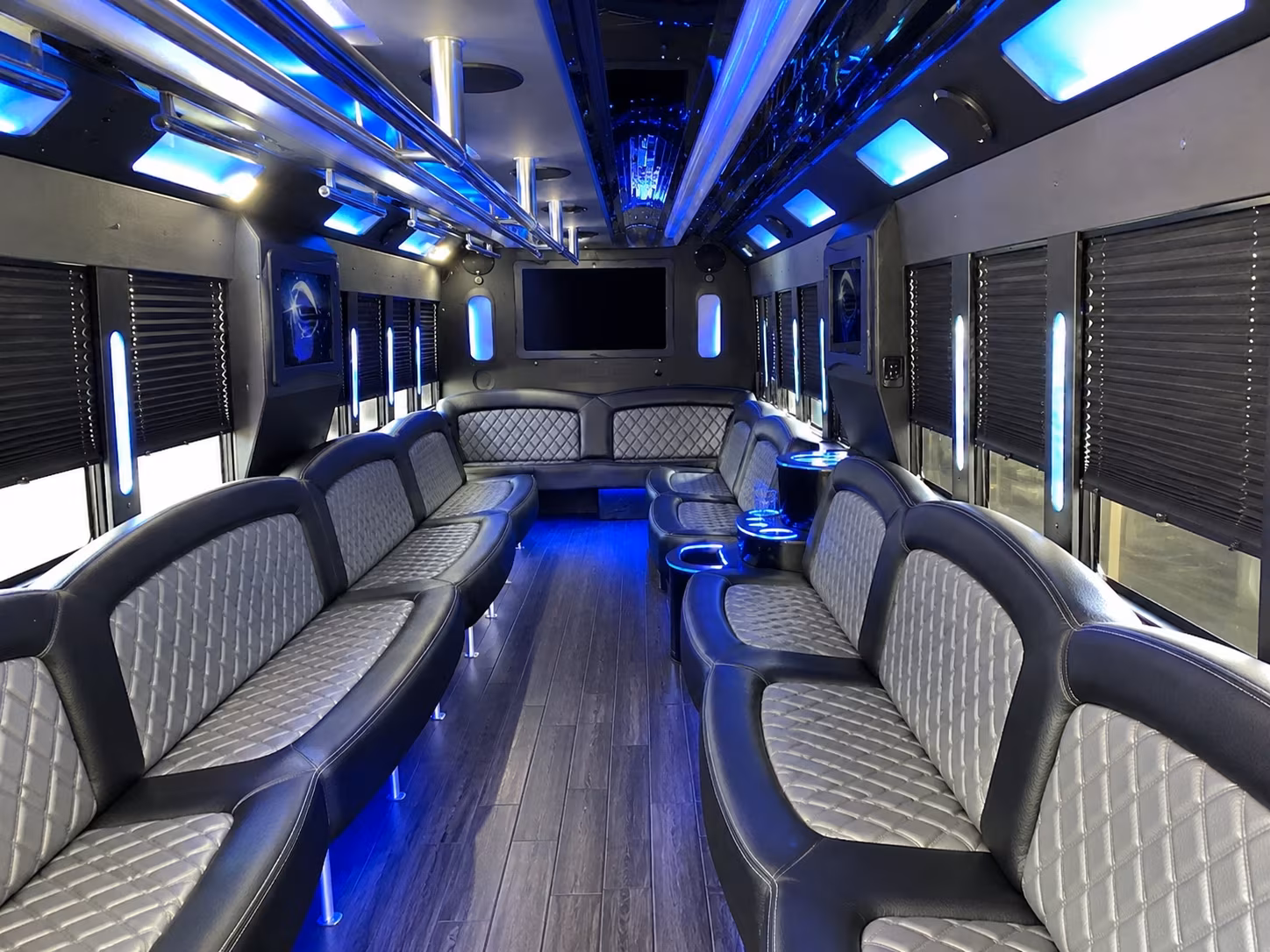 Pittsburgh Wedding Transportation party bus exterior