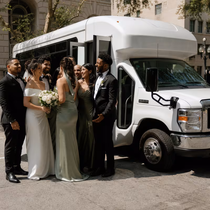 Pittsburgh Wedding Transportation fleet vehicle