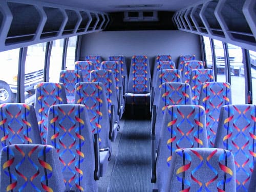 Philadelphia 15-35 Passenger Minibuses Interior