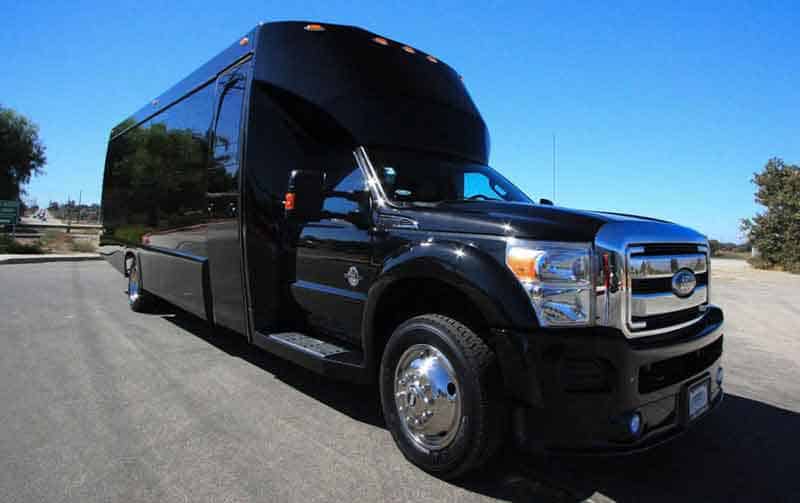 York 30 Passenger Party Bus Black